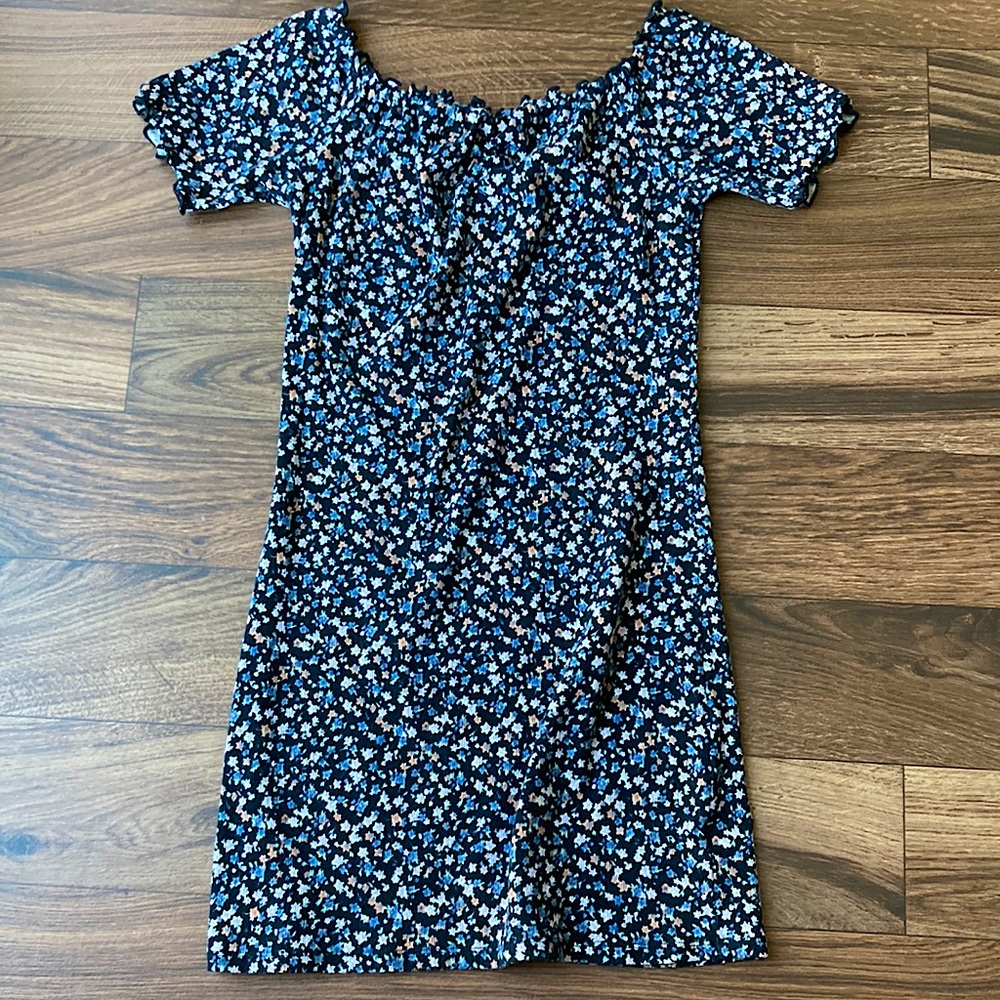 Live To Be Spoiled Floral Mini Dress